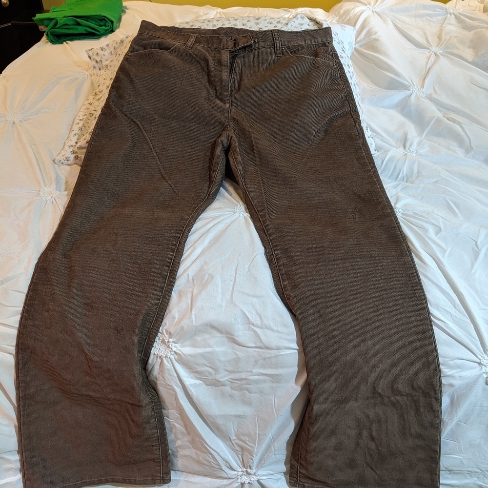 Brown trousers